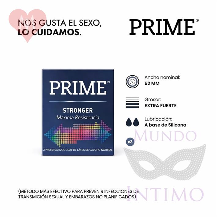 Preservativos Prime Stronger
